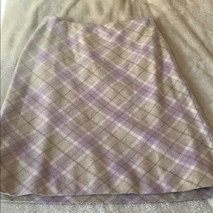 Ann Taylor size 4 over the kneel wool skirt.